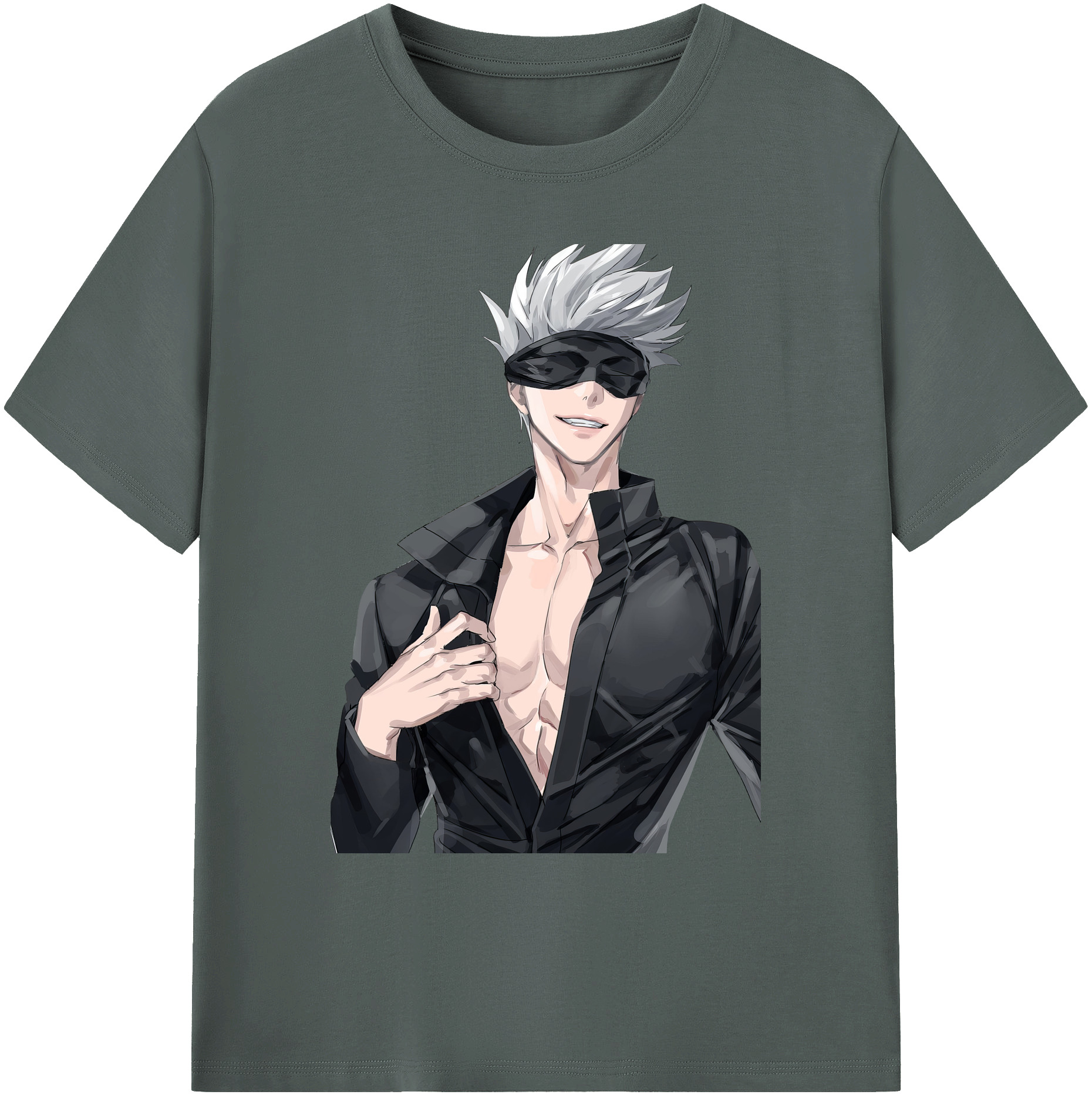 （画像用） 呪術廻戦 Jujutsu Kaisen 綿100％ メンズ半袖Tシャツ｜肌触りやわらか＆通気性